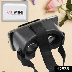 12838 3D VR Glasses Virtual Reality Goggles Headset for All Smartphone VR Goggles-For 3D VR Movies Video Games (1 Pc)