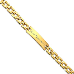 Customized Laser Engraving Plate Bracelet
