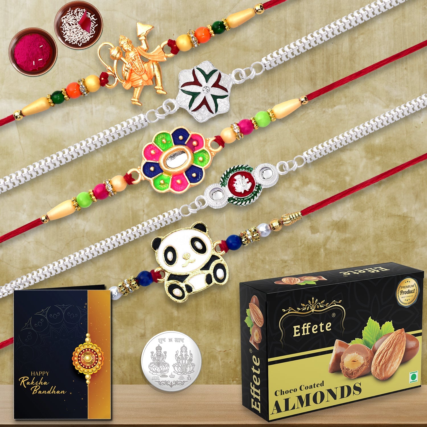 Designer Rakhi Combo