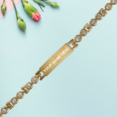 cutomized diamond rakhi