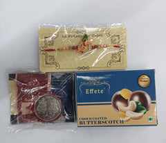 Krishna Flute Rakhi Combo