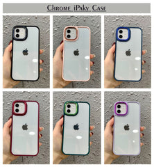Chrome Clear Hard Protection Case For Redmi
