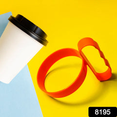 8195 Plastic Cup / Tumbler Handle Anti Slip Travel Mug Grip | cupholder | Cup / Tumbler Accessories | Lightweight Tumbler Holder | Cup Handle (1 Pc)