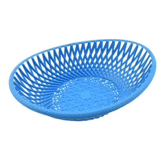 Oval Shape Multipurpose Storage Plastic Basket / Tray for Home, Hotel, Restaurant, Baskets for Fruits and Vegetables, Fruits & Vegetables Storage Basket