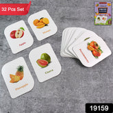 KidKraft Early Learner Educational Flashcards – 32 Birds