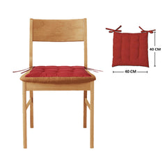 Cushioned seat pad for comfort