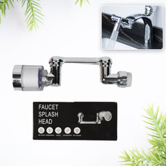 1509 Splash Faucet Filter Faucet, 1080 Rotating Faucet Sprayer Head Double O-ring Design, Movable Tap Water Saving, Sink Aerator Extender For Bathroom Kitchen DeoDap