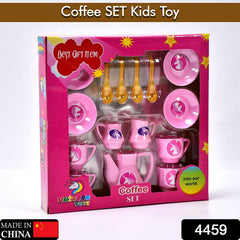 4459 Tickles Tea toy Set | Coffee Kitchen Plastic Set Toy for Kids, Boys & Girls (15Pcs) DeoDap