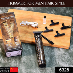 6328 Electric shaving machine dry shaving for men - hair shaving and trimming beard With adjustable blade clipper. DeoDap