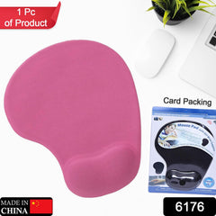 6176 Comfortable Silicone Mouse Pad with Jel Mouse Pad For All type Multiuse Mouse Pad DeoDap