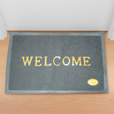 8822 Welcome Door Mat for Home Entrance Outdoor Mat Anti Slip Heavy Duty and Waterproof | Easy to Clean for Entry For Bedroom, Living Room (23x15 Inch)