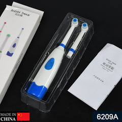 6209A Electric Toothbrush High Quality Rechargeable Toothbrush | Bright Smile & Fresh Breath For Adult & Children Use DeoDap