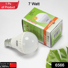 6566 Led Bulb 7w High Power electric bulb For Indoor & Outdoor Use ( 1 pc ) DeoDap