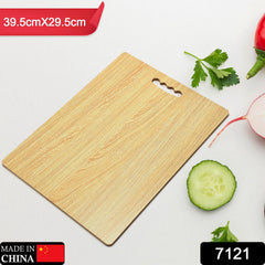 7121 Wooden Chopping Board Big Size For Kitchen Use DeoDap