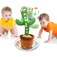 8047L Dancing Cactus Talking Toy, Chargeable Toy (loose) DeoDap