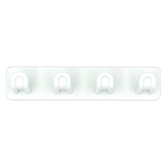1686 Plastic Sticker Self Adhesive Multipurpose Hanger Hooks DeoDap