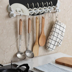 7477 Moon Hook 6 Wall Hook Multiuse Hook For Home & Bathroom Use hook DeoDap