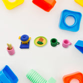 4574 Kitchen Appliances Shape Eraser, Mini Eraser Simulated Cookware Creative Cute Novelty Eraser, Children Day, Birthday Return Gifts for Kids, Childrens, Boys, Girls Kitchen Utencils Set Shaped Erasers Set Pack of 6