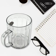 4290 Multi-Purpose Plastic Cup, Toothpaste Holder Bathroom Cup Bathroom Cup With Slot Handle Mug Environmental Friendly Festival for Outdoor for Household Gift For Anniversary and Birthday, (1 Pc)