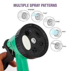 0477A Garden Hose Nozzle Spray Nozzle with Adjustable For Garden & Multi Use DeoDap