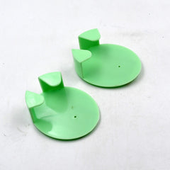 6818 Plastic Adhesive Cable Plug Hook Bathroom Power Plug Socket Holder for office, home and restaurant use 2 pc Set