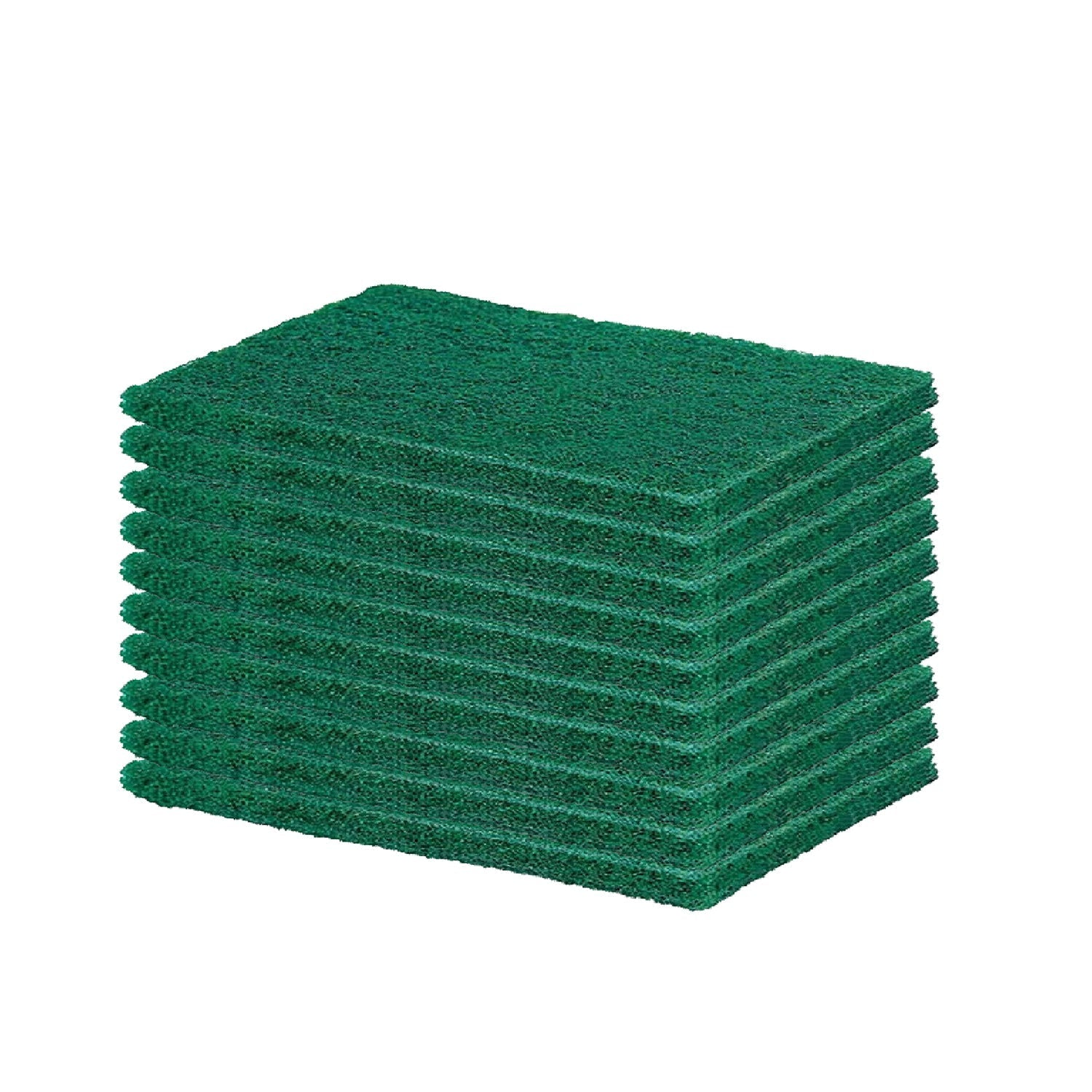 3410 Scrub Sponge Cleaning Pads Aqua Green 10PCS DeoDap