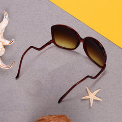 7655 Unisex Full Rim Oval Round Polarized Sunglass DeoDap