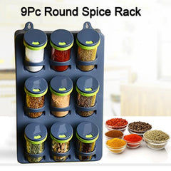 2575 Space Saver Spice Rack 9 Piece Spice Set DeoDap
