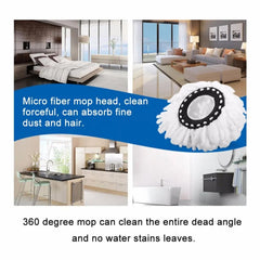 1114 Polyester Mop Head Refill Easy to Replace & Easy To use Premium Refill For All Type Mop Use DeoDap