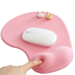 6176 Comfortable Silicone Mouse Pad with Jel Mouse Pad For All type Multiuse Mouse Pad DeoDap