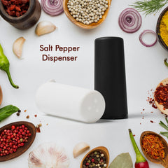 5317 Salt Pepper Dispenser Dining Table Spice Storing Use & New Look Dispenser For Home & Hotel Use DeoDap