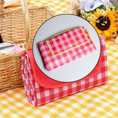 1187A Picnic Blanket Beach Mat Waterproof Blanket Foldable Picnic, Beach, Camping (142cmx95cm) DeoDap