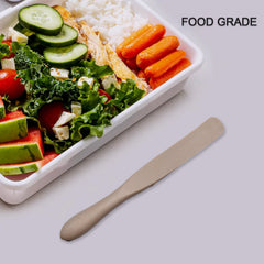5420 SILICON NON-STICK HEAT RESISTANT KITCHEN BUTTER KNIFE SPATULA PREMIUM SILICON ITEM SPATULA (21CM) DeoDap