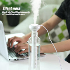0320 Mini Portable Humidifier for Car, Personal USB Powered Bedroom Quiet Humidified Ultrasonic Cool Mist Humidifier Plants, Car, Travel, Office, Hotel (1 Pc)
