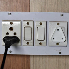 1401 Baby Safety Big Electrical Socket Cover, Outlet Plug Protector for Child Proofing in Home, School Office (6pc Set)