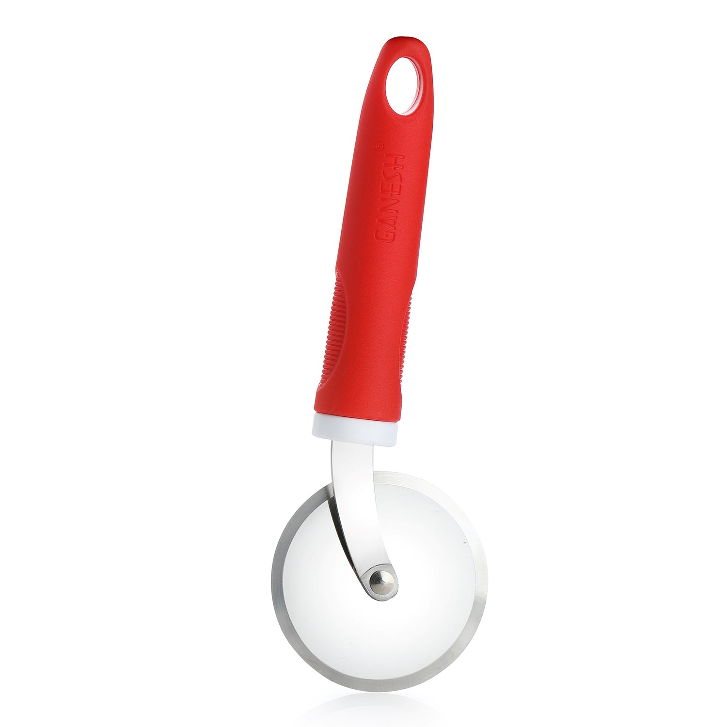 8707 Ganesh GANESH PIZZA / PASTRY CUTTER Wheel Pizza Cutter (Stainless Steel) DeoDap