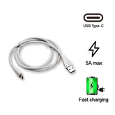 6481 Type C data cable with 2.4Amp Rapid Charging (1000mm) DeoDap