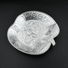 5479 DECORATIVE MUKHWAS SERVING TRAY SERVING MUKHWAS PLATE FANCY CANDY TRAY DRY FRUIT SERVING TRAY (2 Pc Set)