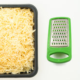 0694 Plastic and Stainless Steel Veg Cheese Mill Grater Standard Collector Box Kitchen Ware with Detachable Storage Container