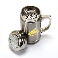 6759 DOUBLE STAINLESS STEEL MUG BOTTLE FOR TRAVEL, HOME, OFFICE, SCHOOL 400ML DeoDap