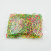 4357 Rubber Band For Office/Home and Kitchen Accessories Item Products, Elastic Rubber Bands, Flexible Reusable Nylon Elastic Unbreakable, For Stationery, School Multicolor (1 Inch, 50 GM)