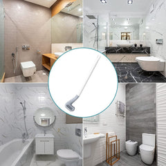 6059 Golf Toilet Cleaner Brush & Magic Sticker Holder DeoDap