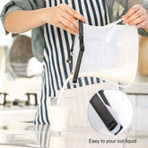 5985 Reusable Silicone Food Storage Bag, 3 Bag Set Leakproof Lock Reusable Flat Bottom Freezer Bags ,Sandwich Bags , Silicone Food Grade Kids Snack Bags , BPA Free Microwave& Dishwasher Safe