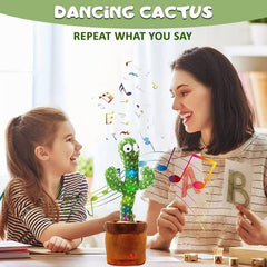 8047L Dancing Cactus Talking Toy, Chargeable Toy (loose) DeoDap