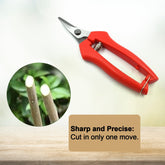 9135 Heavy Duty Stainless Steel Cutter, Nonƒ??slip Trimming Scissors Durable Not Easy To Wear for Gardening Pruning Of Fruit Trees Flowers and Plants