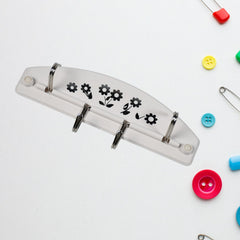 7901 Wall Adhesive Hook Hanger 4 Hooks Hanger Strong Multipurpose Hanger Hooks DeoDap