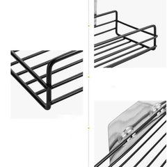 1764 Multipurpose Wall Mount Metal Bathroom Shelf and Rack for Home and Kitchen. DeoDap