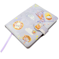 4117 Notebook Diary Budget Books Office Accessories Notepad Journals School Students Diary Portable Travel Hand Books, Notebooks for Girls Diary Notepad for College Students Stationary Items Best Birthday Return Gifts ( 12.4x16.8 CM / 112 Pages)