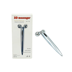 8358 360 Degree Facial Roller, designed for face lifting and skin tightening, improves blood circulation and reduces puffiness.