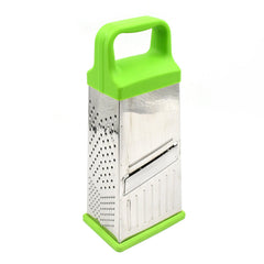 5585 Miracle 5 In 1 Multifunctional Stainless Steel, Cheese Grater With Handle Stainless Steel Material Food Grater For Carrot, Cheese, Panner, Lemon or orange Peel and other Vegetable & Fruit